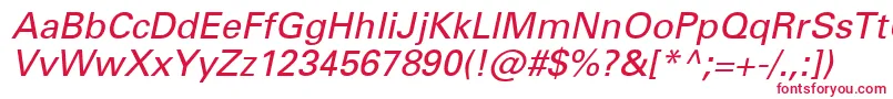 NovaSsiItalic Font – Red Fonts