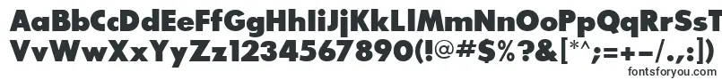 BouganBlackSsiExtraBold-fontti – Logofontit