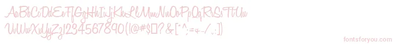 HoneyScriptSemibold Font – Pink Fonts