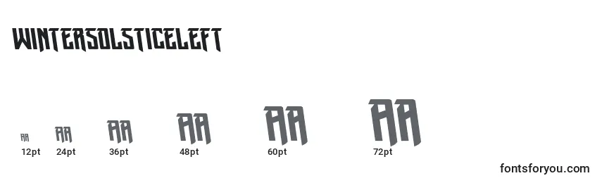 Wintersolsticeleft Font Sizes