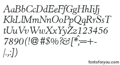 H790RomanItalic font – Fonts Starting With H