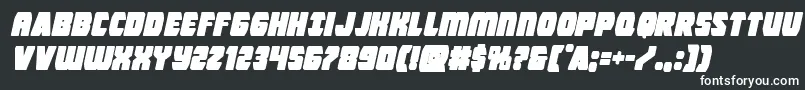 Intergalacticblockital Font – White Fonts