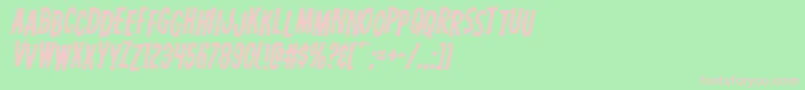 Więcej informacji o czcionce Carnivalcorpsestagital Czcionka Carnivalcorpsestagital – różowe czcionki na zielonym tle