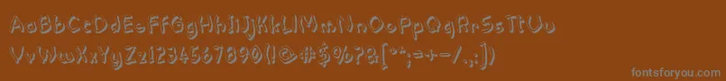 Подробнее о шрифте Pastern Шрифт Pastern – серые шрифты на коричневом фоне