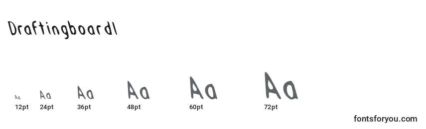 Draftingboardl Font Sizes