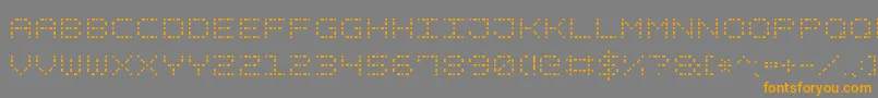 Más sobre la fuente DashDotSquare7 fuente DashDotSquare7 – Fuentes Naranjas Sobre Fondo Gris