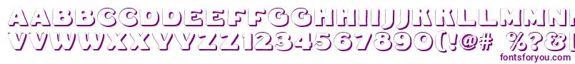 Fatfreddieshadow Font – Purple Fonts
