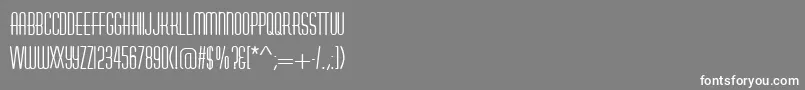 fuente AstuteRegular – Fuentes Blancas Sobre Fondo Gris