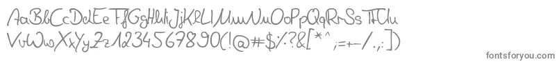 DeniseHandwriting Font – Gray Fonts