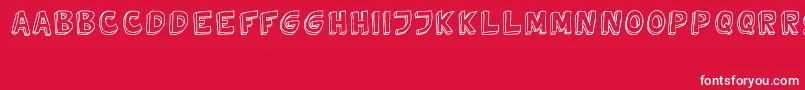 TweedyVer02112010Thunderpanda Font – White Fonts on Red Background