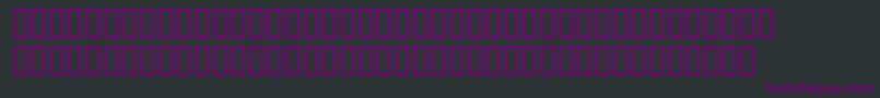 Wod Font – Purple Fonts on Black Background