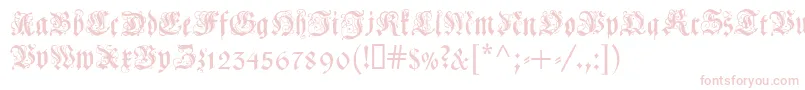 Coelcf Font – Pink Fonts on White Background