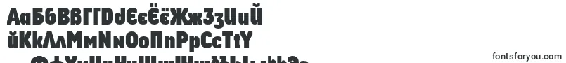 Ariergardheavyc-fontti – venäjän fontit