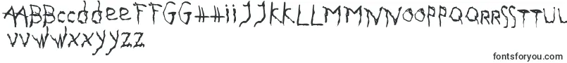 Gothika-Schriftart – Junk-Schriftarten