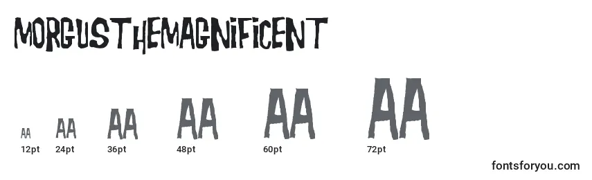 MorgusTheMagnificent Font Sizes