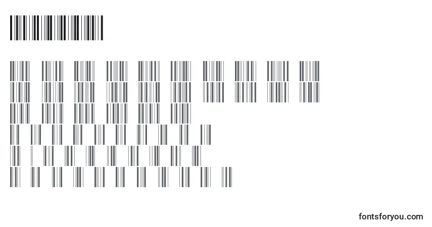 Czcionka V300007 – alfabet, cyfry, specjalne znaki
