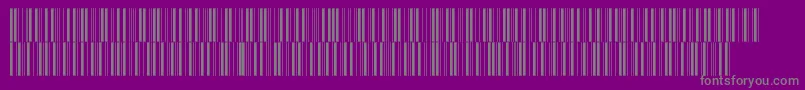V300007 Font – Gray Fonts on Purple Background