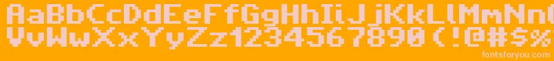 Más sobre la fuente Amiga4everPro2 fuente Amiga4everPro2 – Fuentes Rosadas Sobre Fondo Naranja