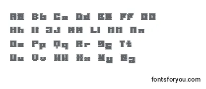 Обзор шрифта Pormaskinnebrnnare