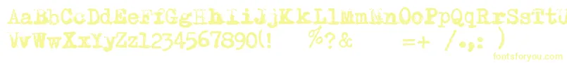 RemingtonRiviera2007 Font – Yellow Fonts