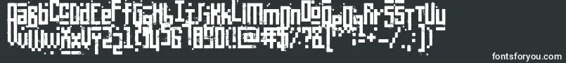 PixelicWar Font – White Fonts