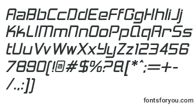  LoganfiveItalic font