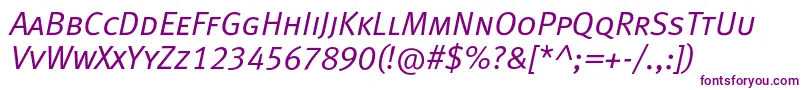 MetanormalcapslfcItalic Font – Purple Fonts