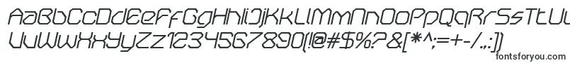 Шрифт OricneoItalic – шрифты с фиксированной шириной