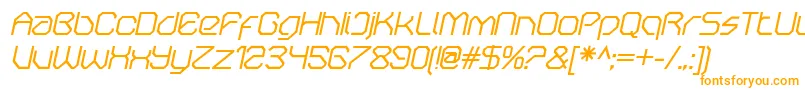 OricneoItalic Font – Orange Fonts