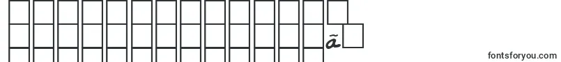 Lehn260-Schriftart – koreanische Schriften