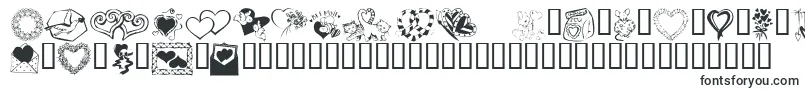 Kr Kats Got A New Valentine-fontti – Alkavat K:lla olevat fontit