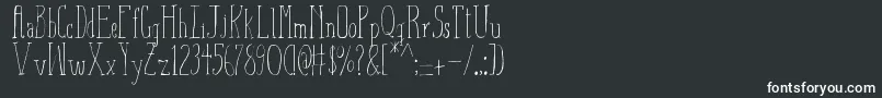 AizaShineSerif Font – White Fonts