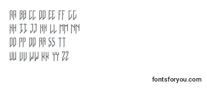 Review of the NativeDancer Font