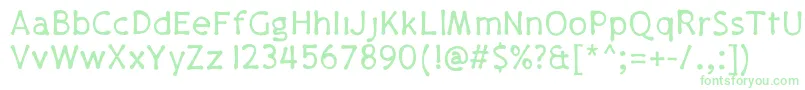 Pajamapants Font – Green Fonts