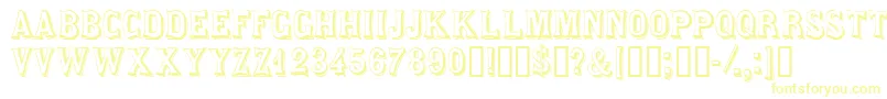 Saloondisplaycapsssk Font – Yellow Fonts