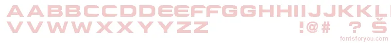 CriovisionFont Font – Pink Fonts on White Background
