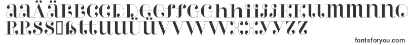 Шрифт Perlaalternate – немецкие шрифты