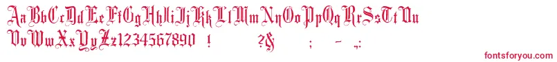 MinsterNo1 Font – Red Fonts