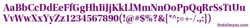 UtopiastdBolddisp Font – Purple Fonts