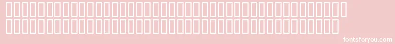 AConceptotitulnrcm Font – White Fonts on Pink Background