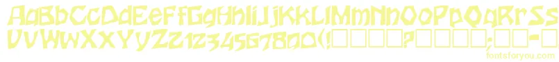 HerthaRegular Font – Yellow Fonts