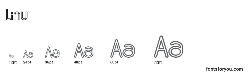 Linu Font Sizes