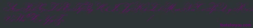 FaceOfYesterday Font – Purple Fonts on Black Background