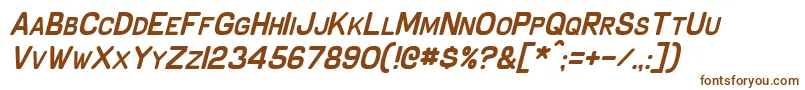 SchnaubeltItalic Font – Brown Fonts