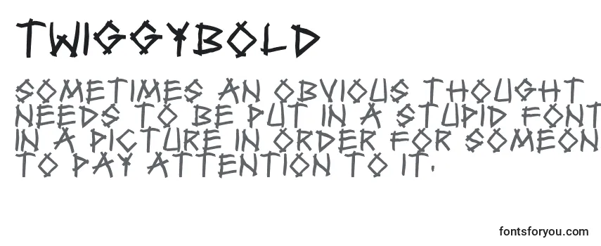 TwiggyBold-fontti