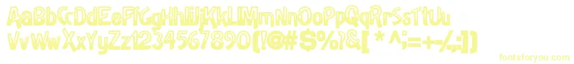HalfbakedsskBold Font – Yellow Fonts