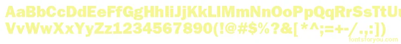 ItcfranklingothicstdHvy Font – Yellow Fonts