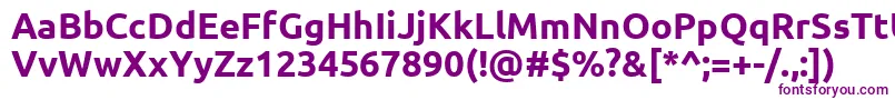 UbuntuBold Font – Purple Fonts