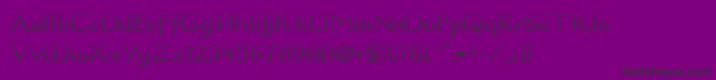 Dum3cud-Schriftart – Schwarze Schriften auf violettem Hintergrund