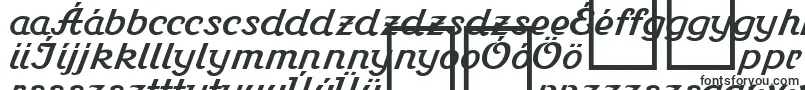 Stein1Db-fontti – unkarilaiset fontit